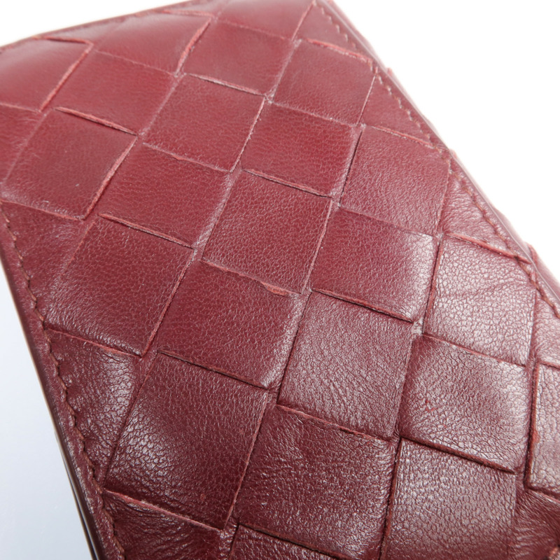 BOTTEGA VENETA 羊皮皮革Card Holder金扣卡片套-17