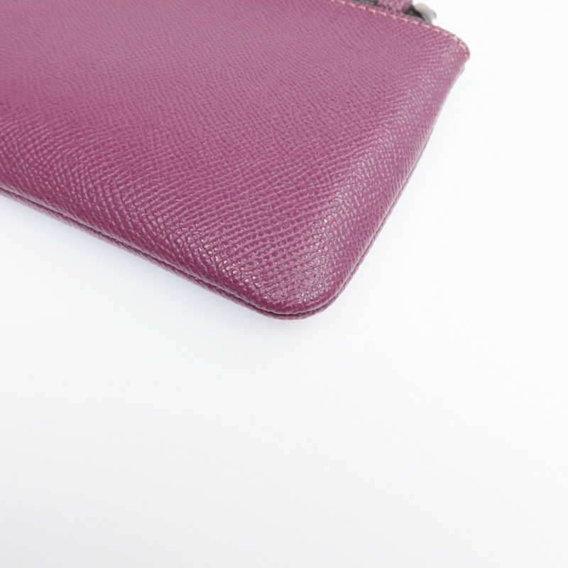 COACH 牛皮皮革Wallet銀扣長錢包-7