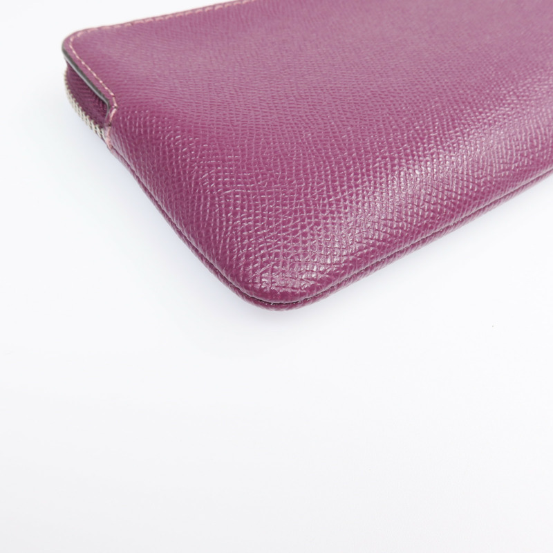 COACH 牛皮皮革Wallet銀扣長錢包-8