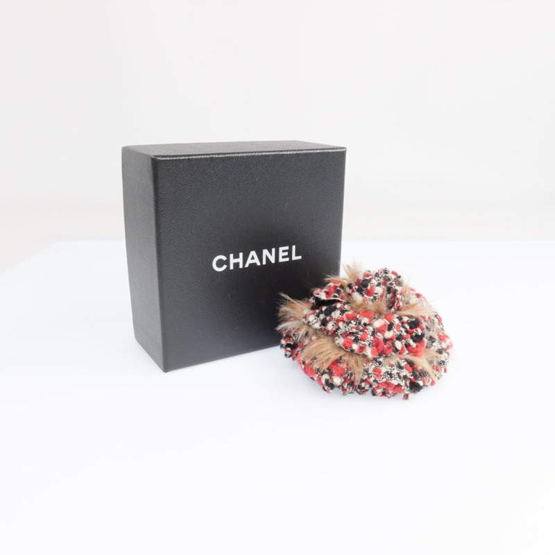 CHANEL 棉質Brooch胸針-7