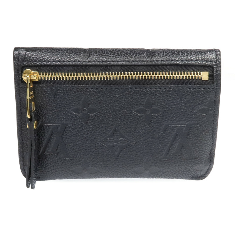 LOUIS VUITTON Monogram Empreinte Key&Coin Case金扣零錢包-1