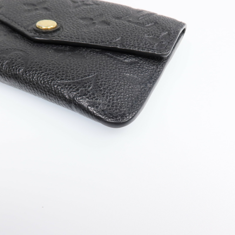 LOUIS VUITTON Monogram Empreinte Key&Coin Case金扣零錢包-6