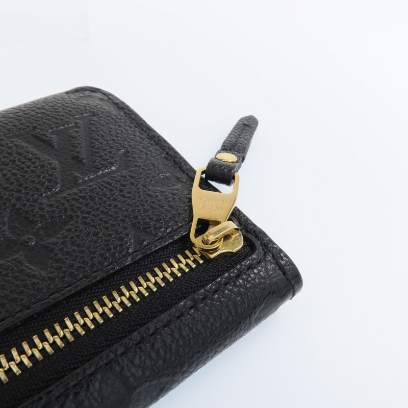 LOUIS VUITTON Monogram Empreinte Key&Coin Case金扣零錢包-11