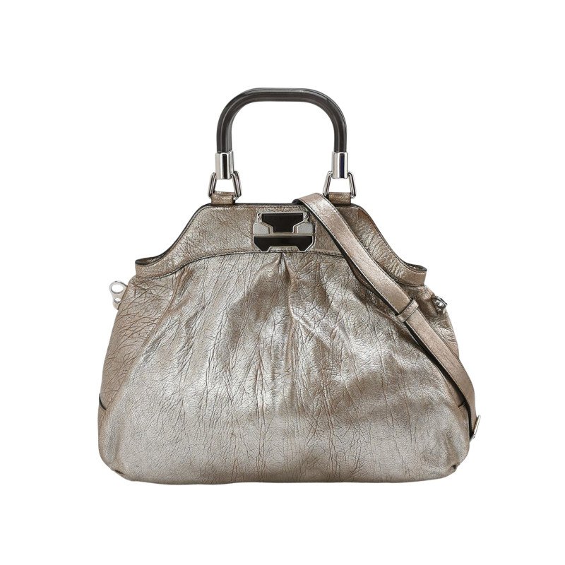 Celine羊皮字母Logo手提包單肩包-0