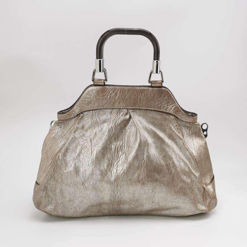 Celine羊皮字母Logo手提包單肩包-3