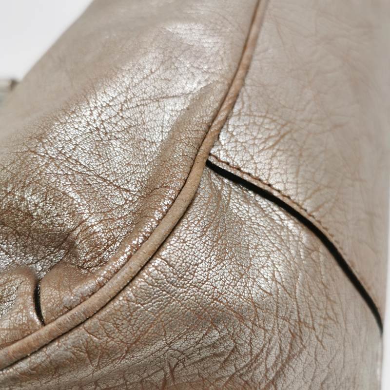 Celine羊皮字母Logo手提包單肩包-10