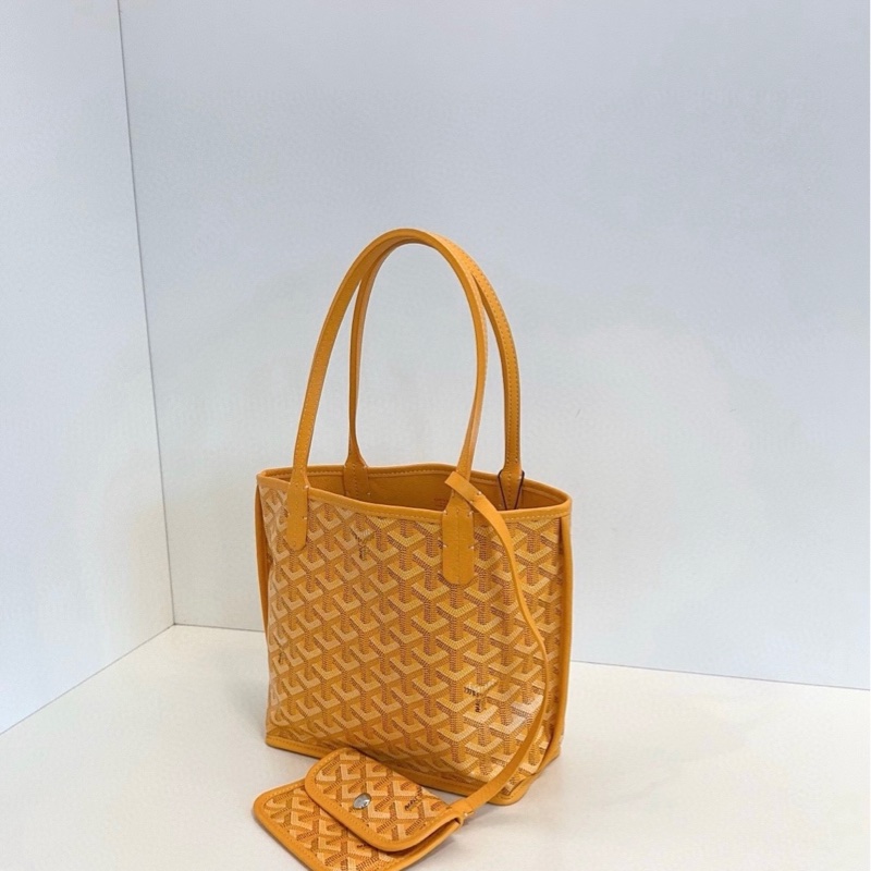 Goyard戈雅 anjou mini tote 明亮招財黃-2