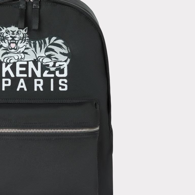 Kenzo 男士 拉鍊雙肩包均碼碼34cm*12cm*42cm-4