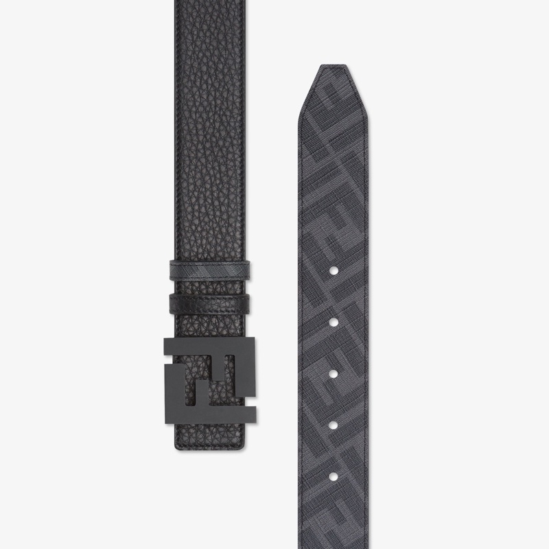 Fendi 男士 FF 圖案雙面腰帶80 85 90 95 100 105 110 115 120碼3.5cm-2