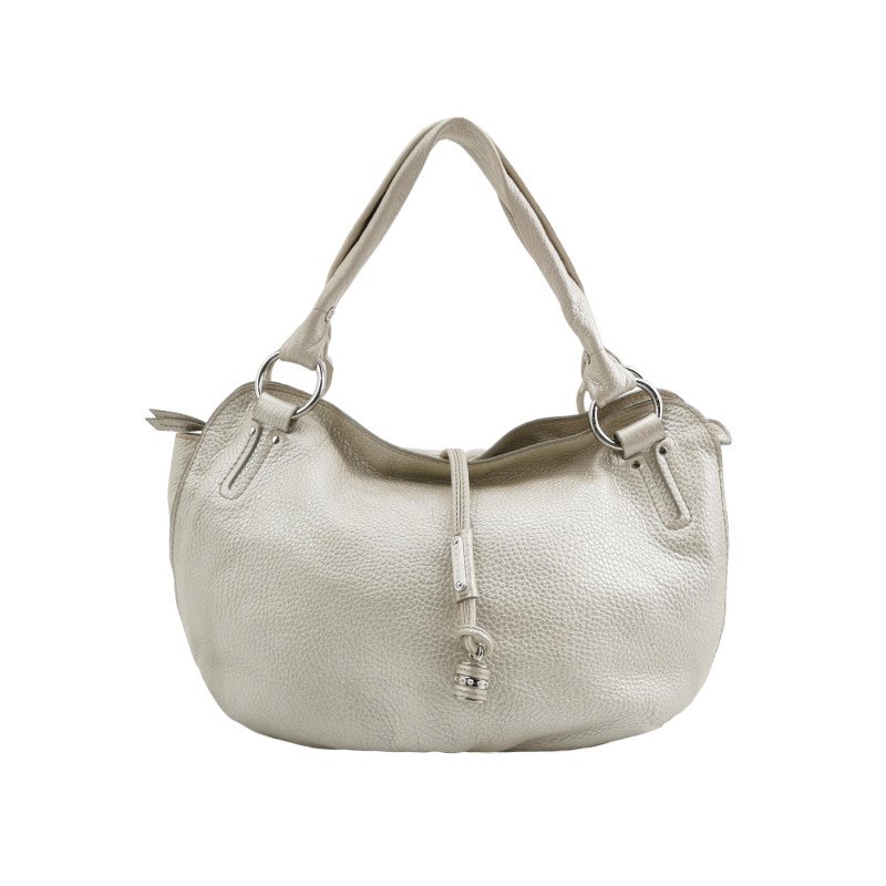 Celine Bittersweet牛皮純色字母logo搭扣單肩包-0