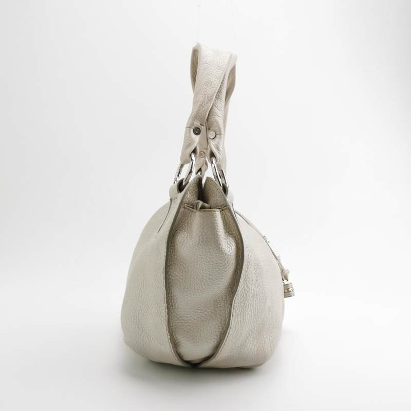 Celine Bittersweet牛皮純色字母logo搭扣單肩包-2