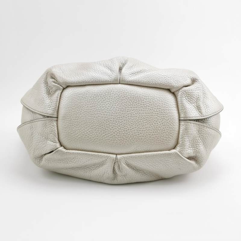 Celine Bittersweet牛皮純色字母logo搭扣單肩包-4