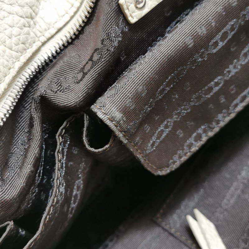 Celine Bittersweet牛皮純色字母logo搭扣單肩包-7