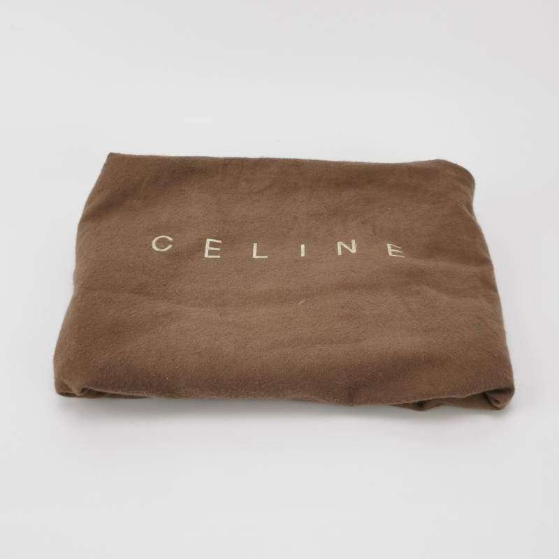 Celine牛皮拼色手提包-6