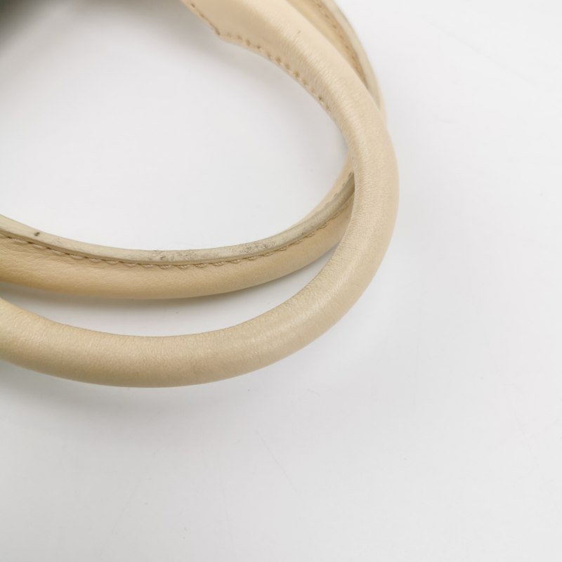 Celine牛皮拼色手提包-9