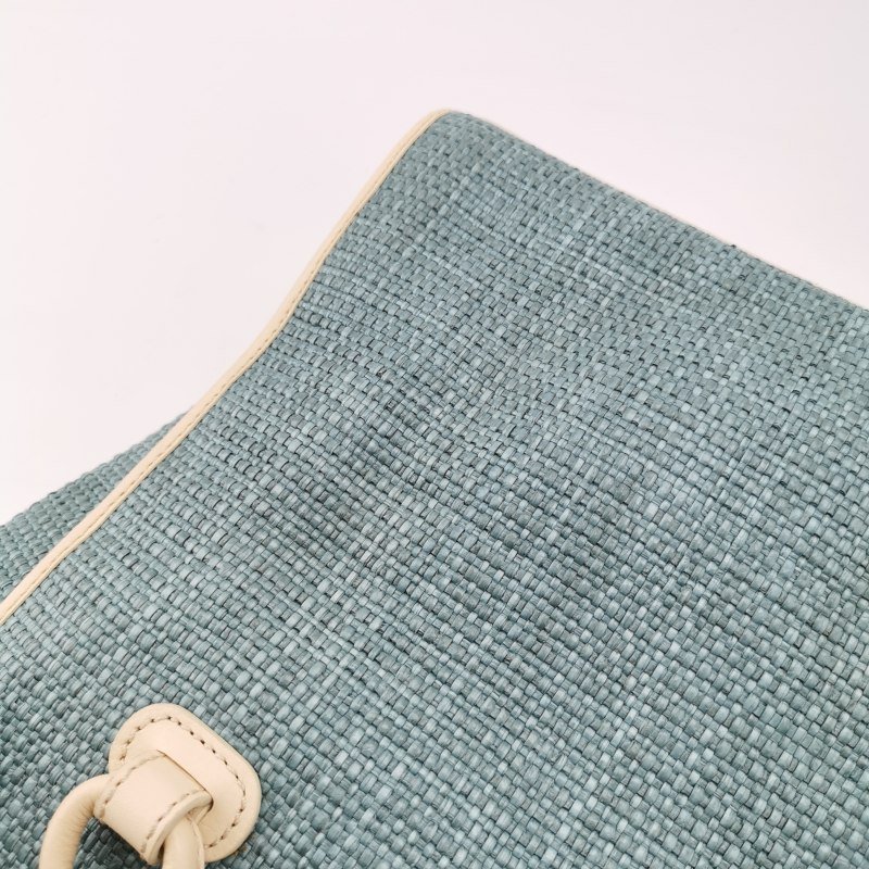 Celine牛皮拼色手提包-12