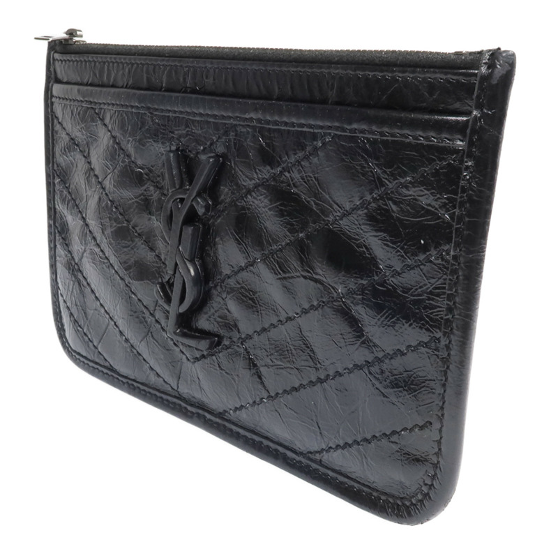 SAINT LAURENT 牛皮皮革Niki Bill Pouch手拿包-2