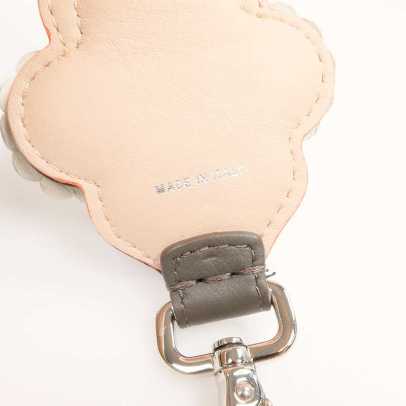 FENDI 牛皮皮革Shoulder Strap銀扣肩背帶-4