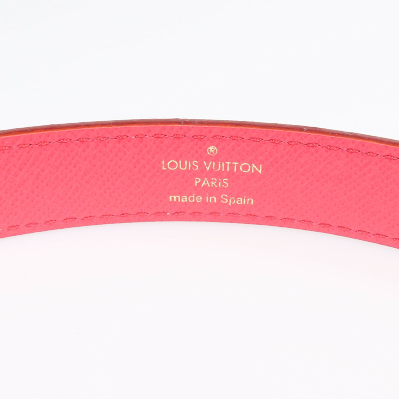 LOUIS VUITTON Monogram Multicolore Belt金扣皮帶-8