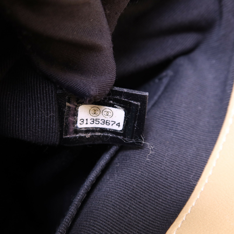 CHANEL 牛皮皮革Chain Shoulder Bag金扣鏈帶肩背袋-6