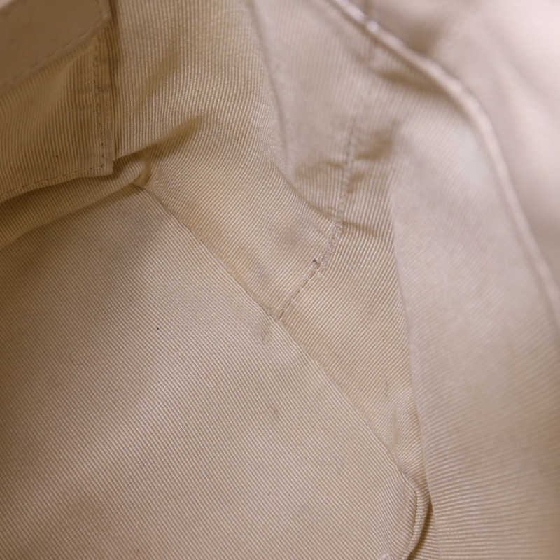 CHANEL 羊皮皮革Drawstring Bag金扣鏈帶肩背袋-16