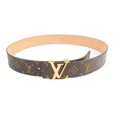 LOUIS VUITTON Monogram Belt金扣皮帶