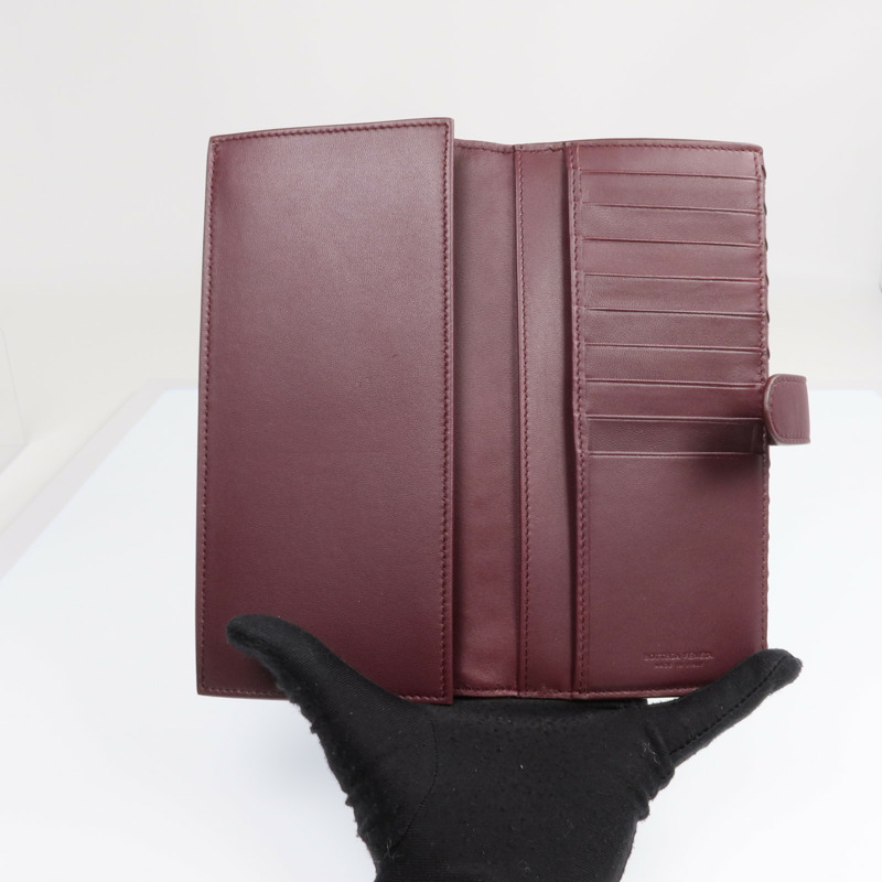 BOTTEGA VENETA 羊皮皮革Long Wallet長錢包-11
