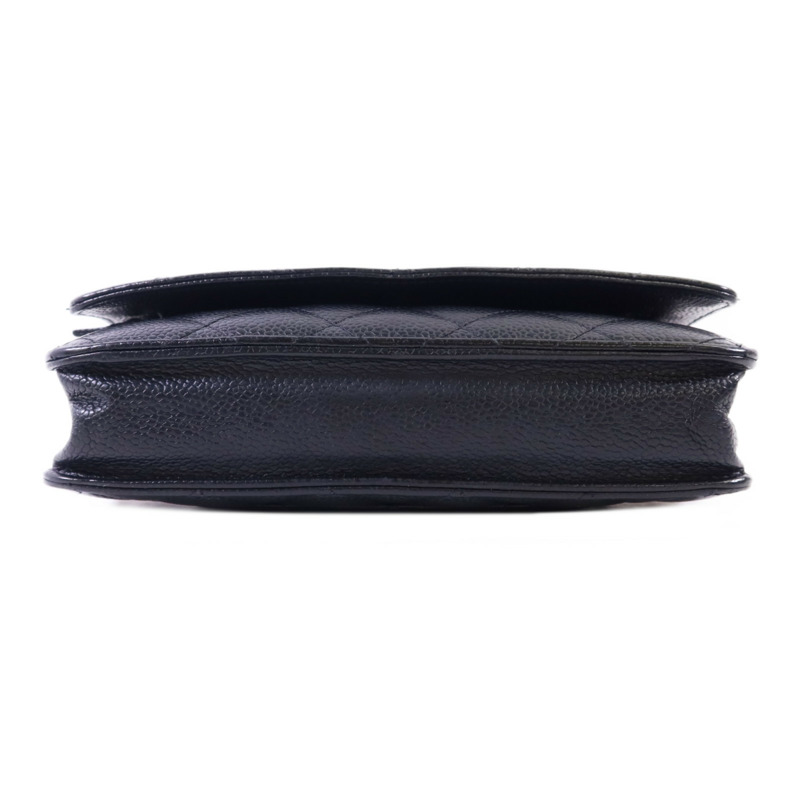 CHANEL 牛皮皮革WOC Wallet On Chain金扣鏈帶肩背袋-3