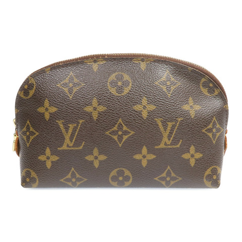 LOUIS VUITTON Monogram Cosmetic Pouch金扣手拿包