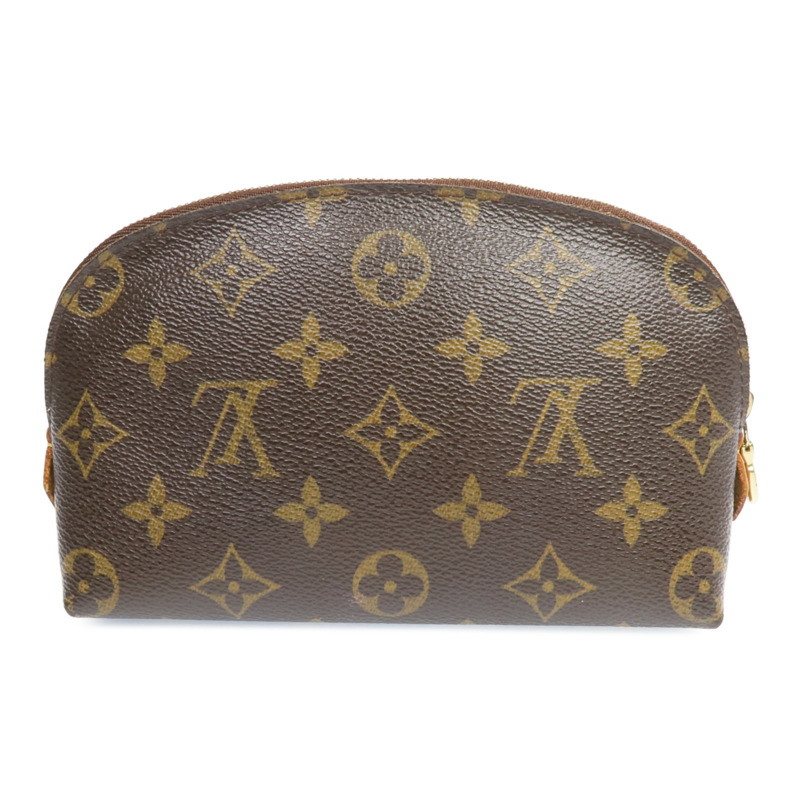 LOUIS VUITTON Monogram Cosmetic Pouch金扣手拿包-1