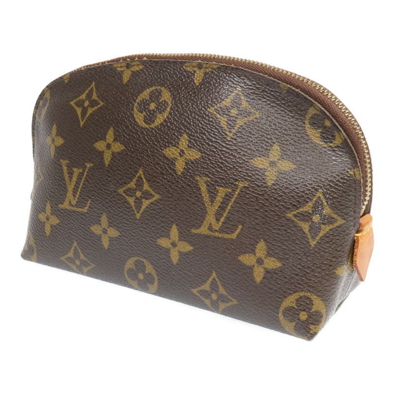 LOUIS VUITTON Monogram Cosmetic Pouch金扣手拿包-2