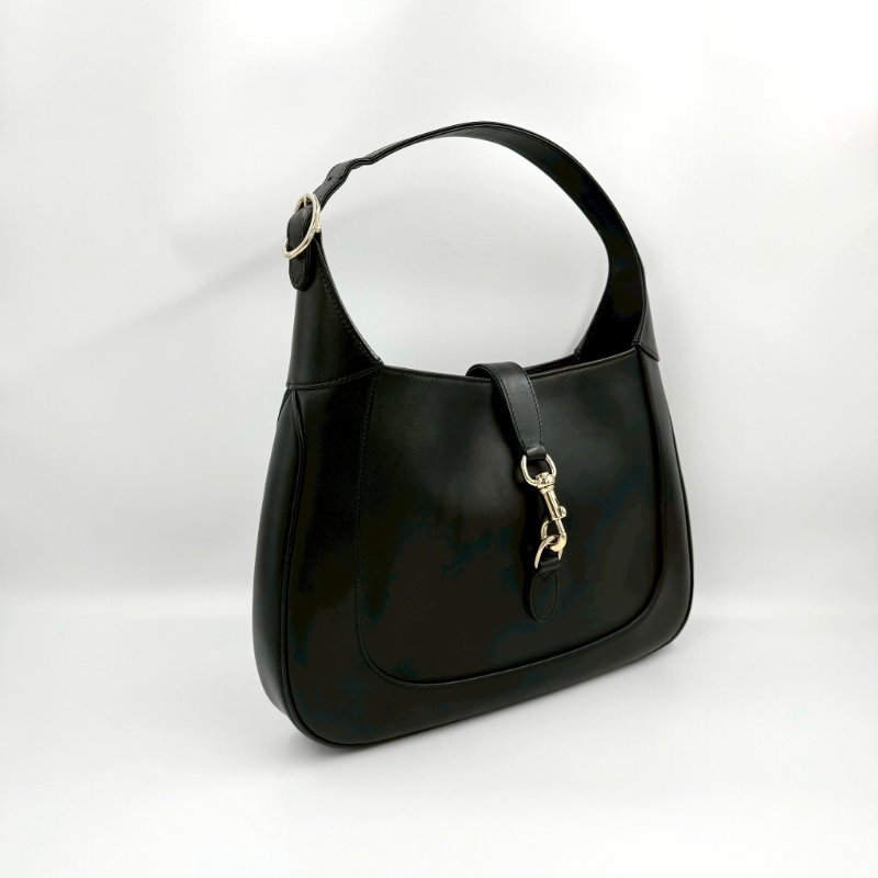 GUCCI黑金Jackie單肩手提側背包-6