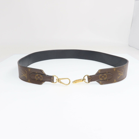 LOUIS VUITTON Monogram Strap金扣肩背帶