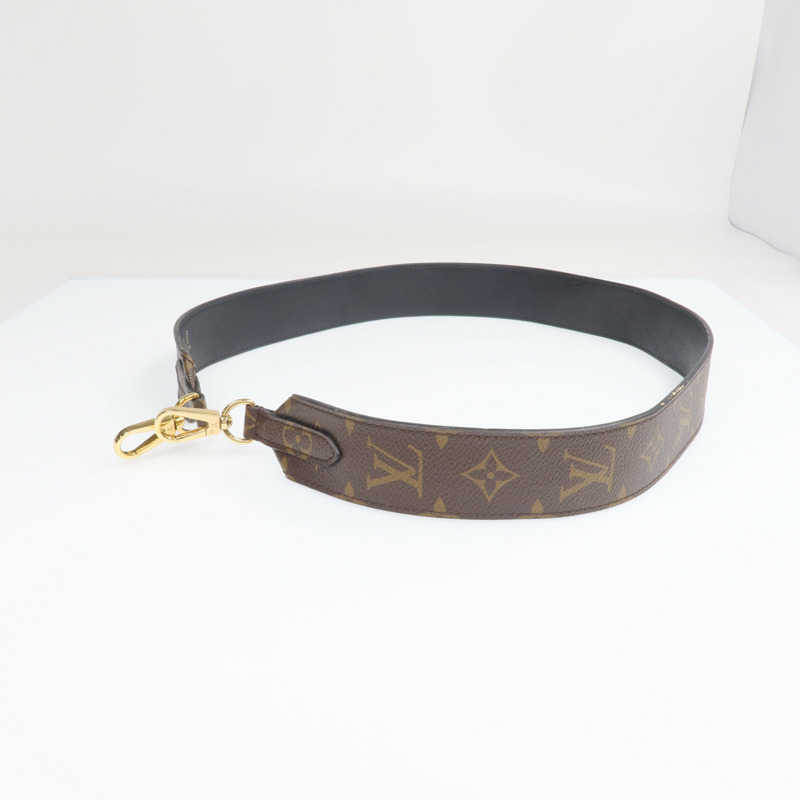 LOUIS VUITTON Monogram Strap金扣肩背帶-1