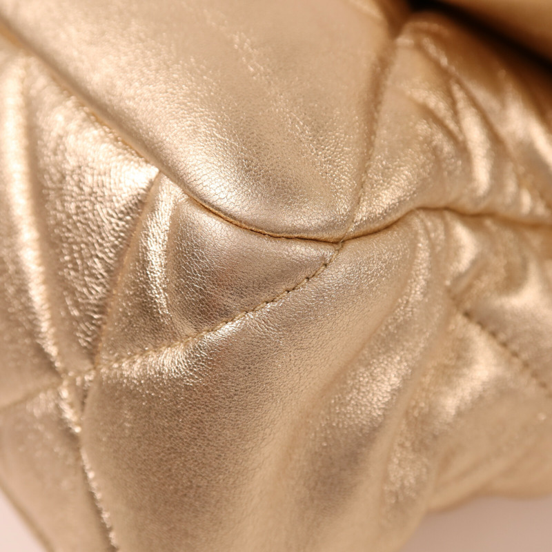 CHANEL 羊皮皮革19 Large鏈帶手挽肩背兩用袋-11