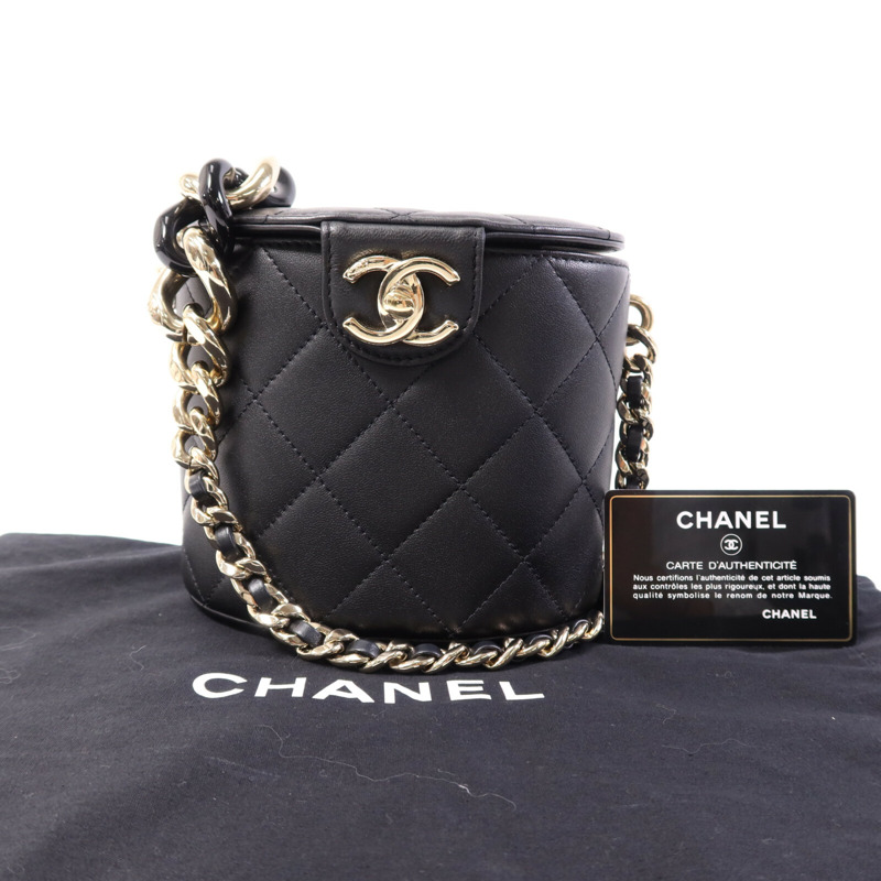 CHANEL 羊皮皮革Vanity Case肩背袋-8