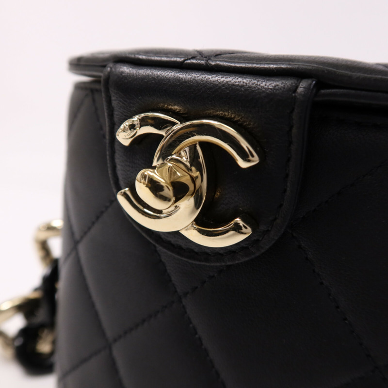 CHANEL 羊皮皮革Vanity Case肩背袋-13