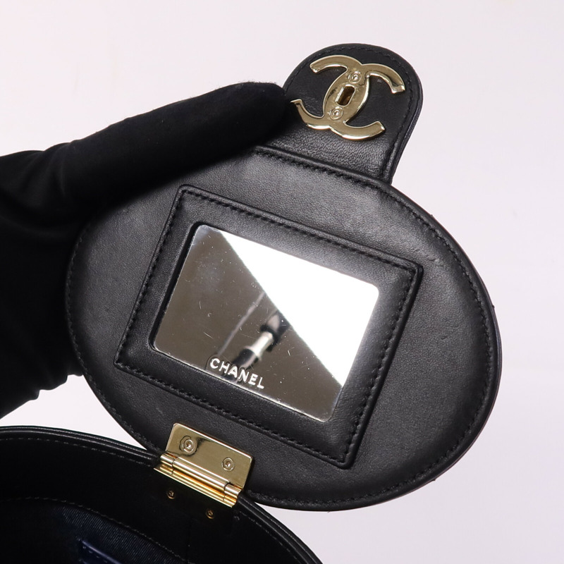 CHANEL 羊皮皮革Vanity Case肩背袋-15