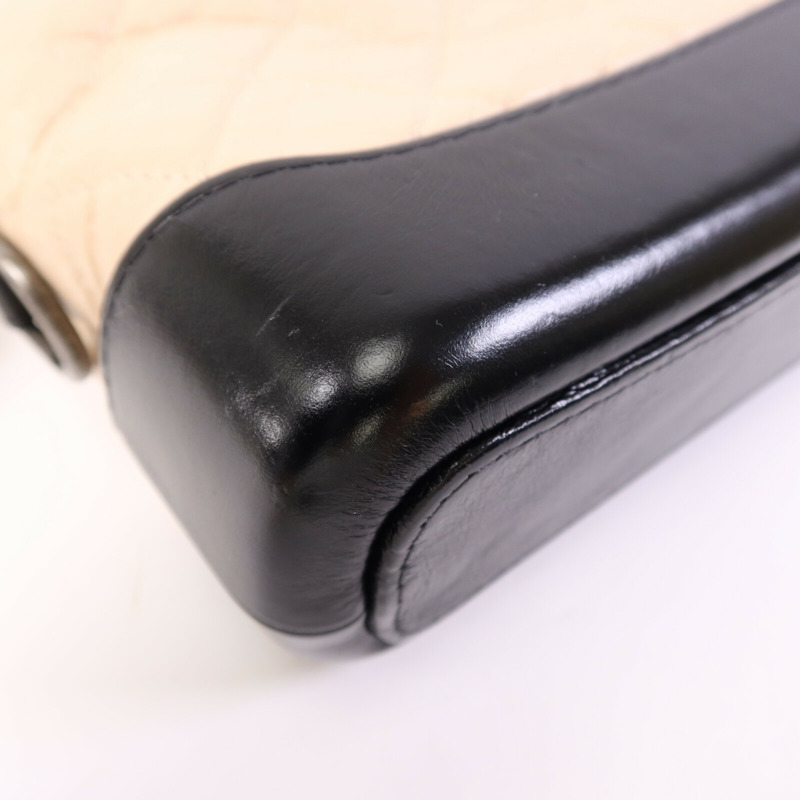 CHANEL 牛皮皮革Gabrielle Small肩背袋-9