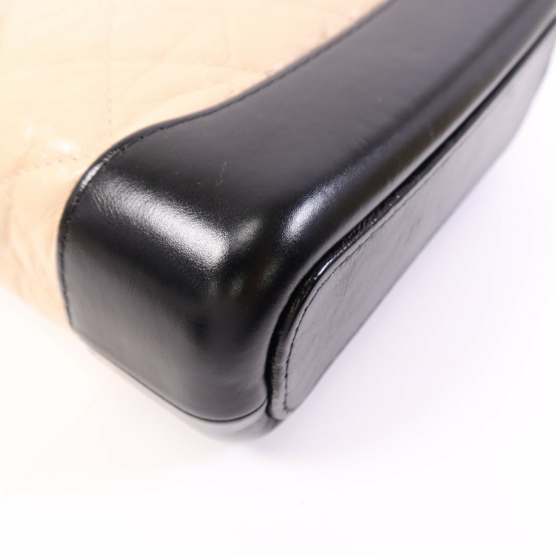 CHANEL 牛皮皮革Gabrielle Small肩背袋-11