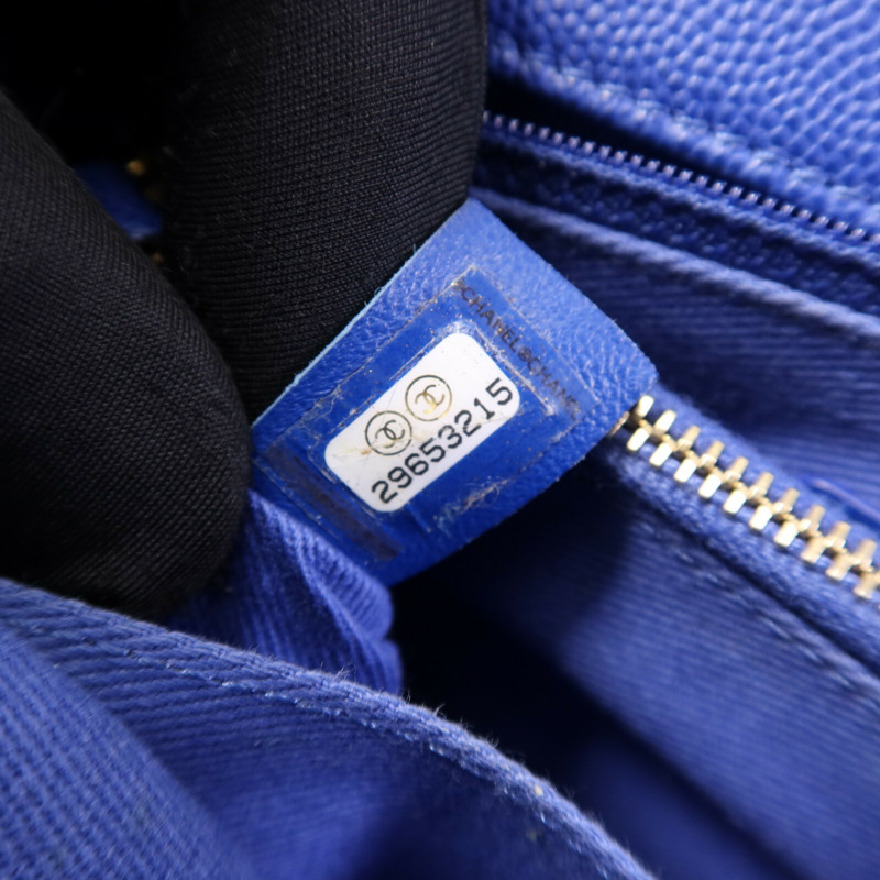 CHANEL 牛皮皮革CoCo Handle金扣鏈帶肩背袋-7