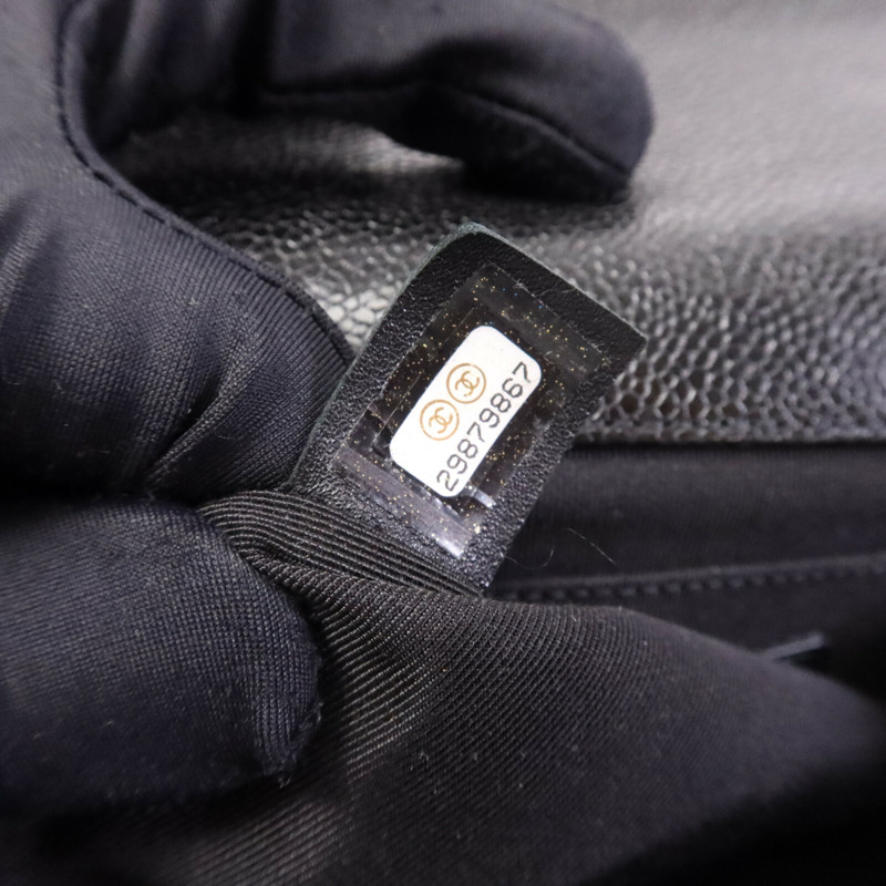 CHANEL 牛皮皮革Mini Classic 17鏈帶肩背袋-7