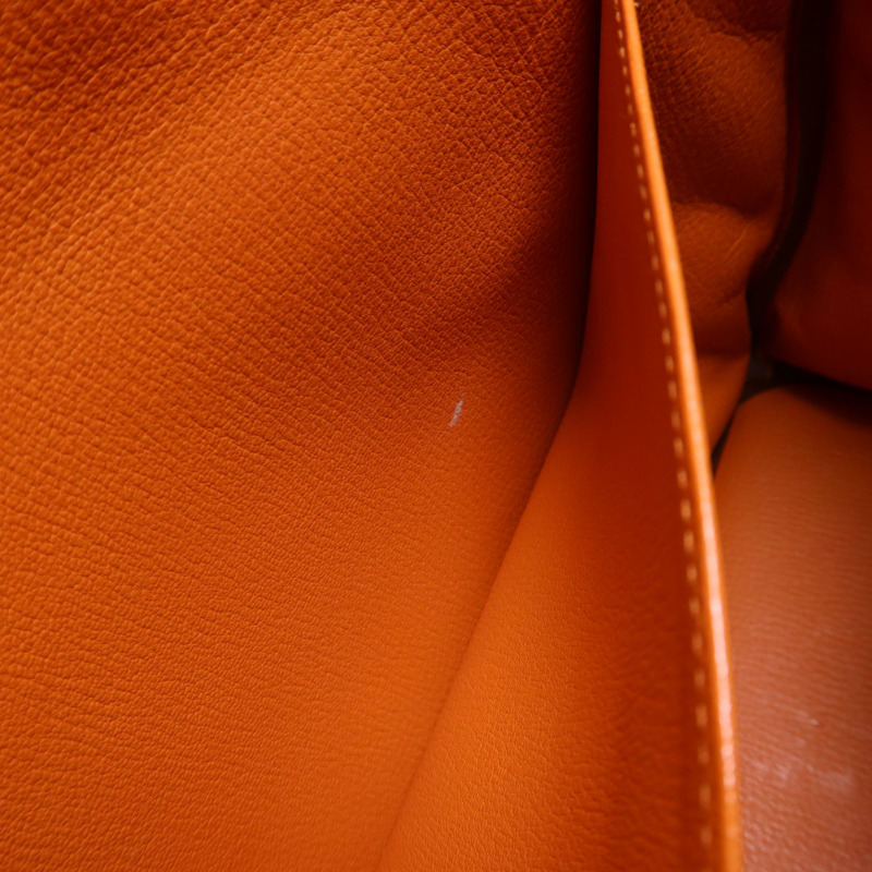 HERMES Togo皮革Birkin 40銀扣手挽袋-16