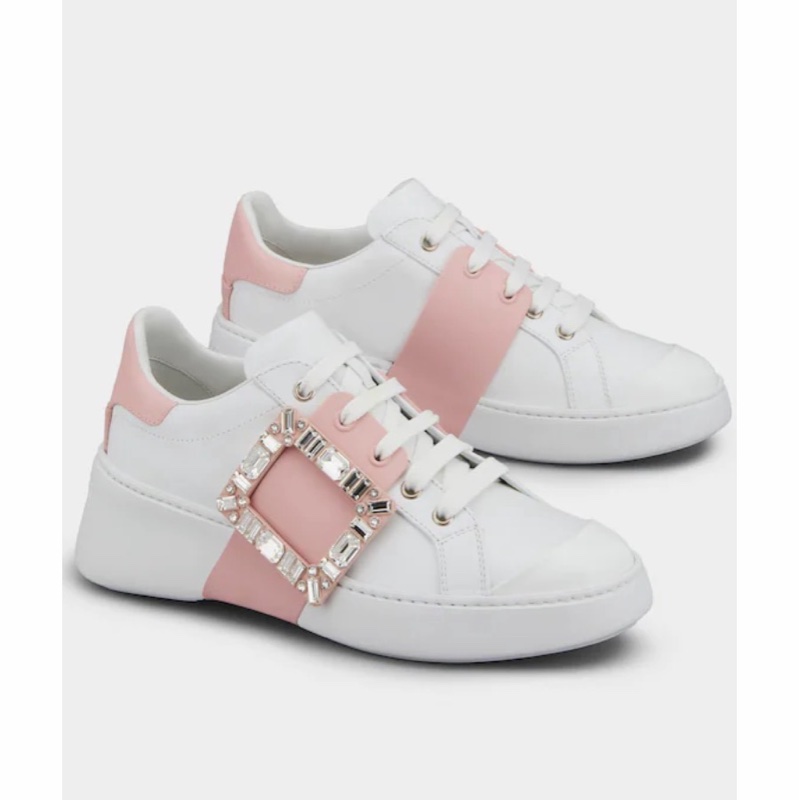 Roger Vivier 女士 Viv’ Skate Strass 鑽扣休閒運動鞋38跟高: 4.5cm-0