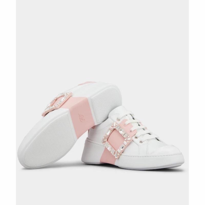 Roger Vivier 女士 Viv’ Skate Strass 鑽扣休閒運動鞋38跟高: 4.5cm-3