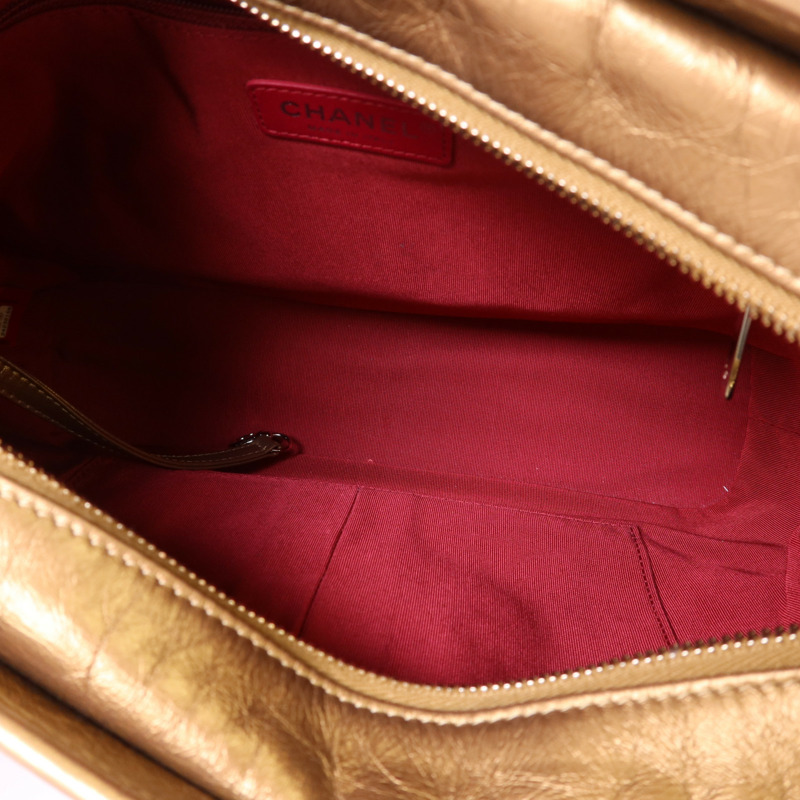 CHANEL 牛皮皮革Gabrielle Large鏈帶肩背袋-6