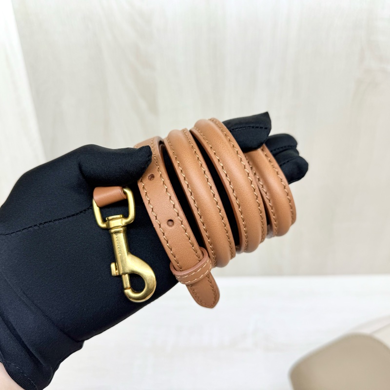 Burberry奶茶拼色金釦DK88手提側背包-11