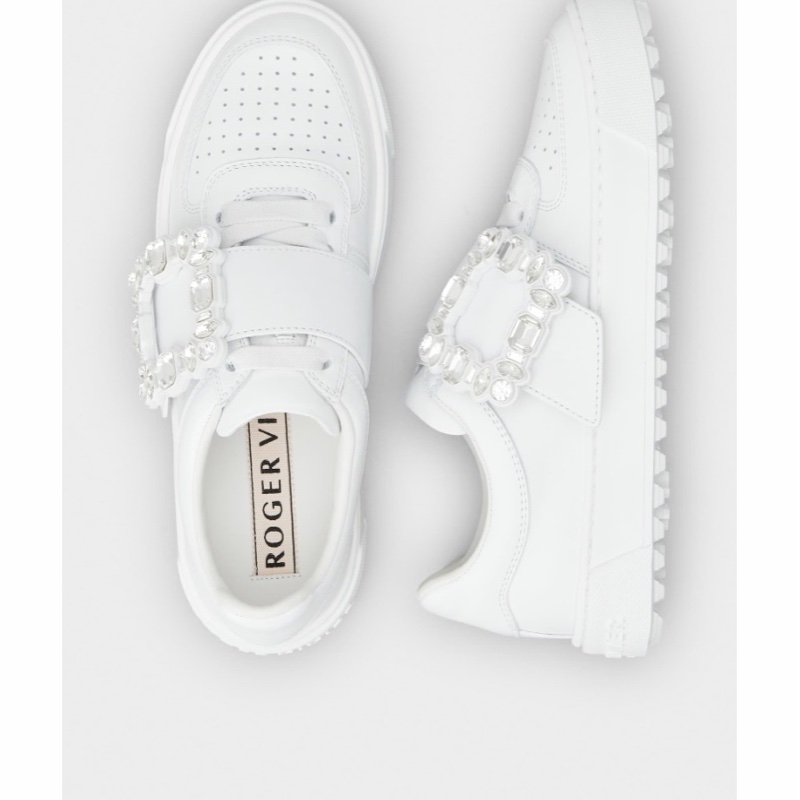 Roger Vivier 女士 鑽扣運動鞋35.5 36 37.5 38.5碼-2