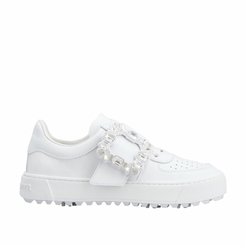 Roger Vivier 女士 鑽扣運動鞋35.5 36 37.5 38.5碼-4