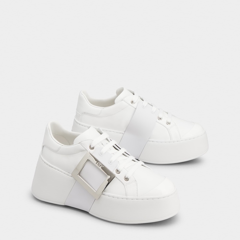 Roger Vivier 女士 Viv Skate運動休閒鞋39 碼-0